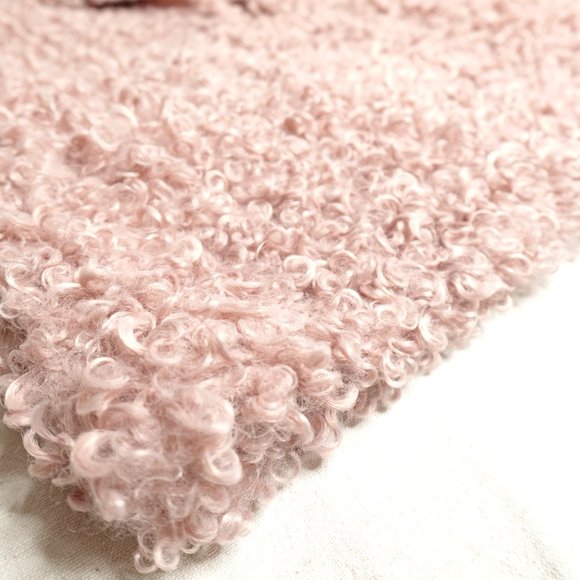 Norla Canada Vest Women's Medium Curly Poodle Sherpa Polyester Fleece - Picture 5 of 10